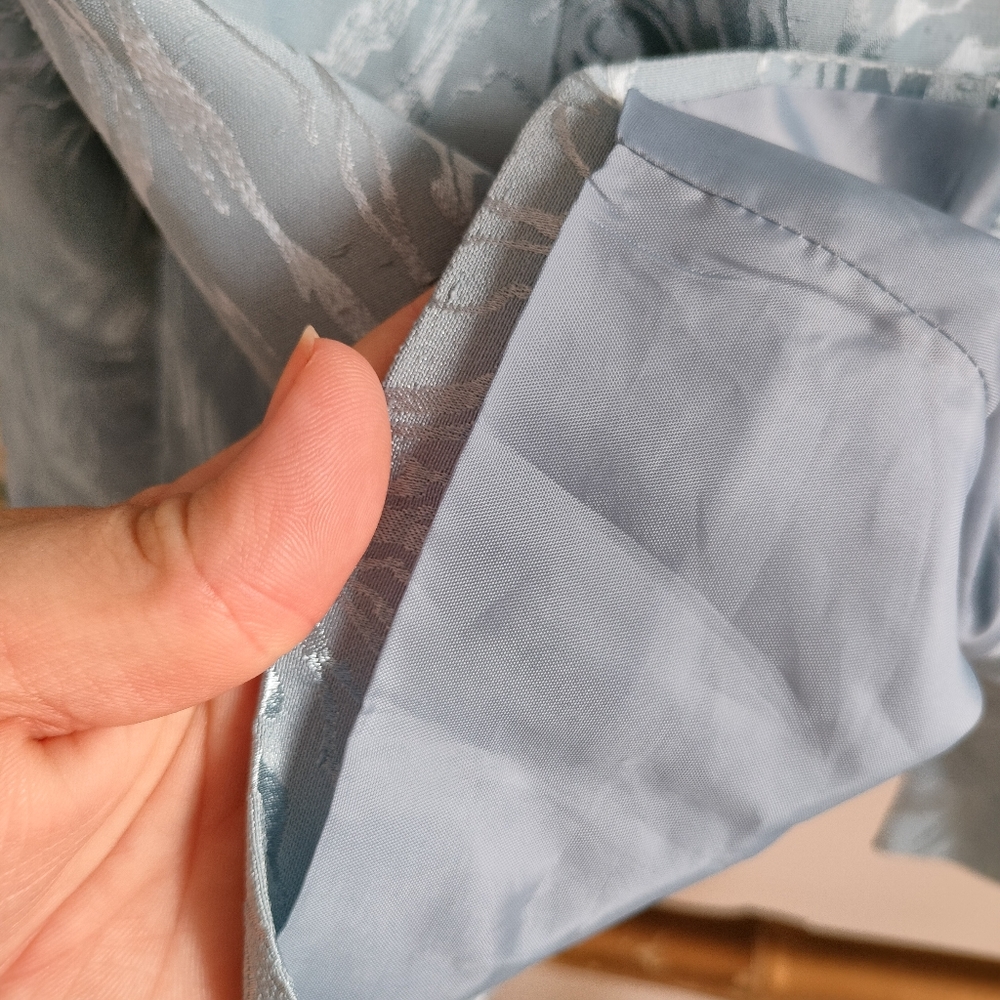 Light Blue Brocade Blazer - Picture 7 of 14